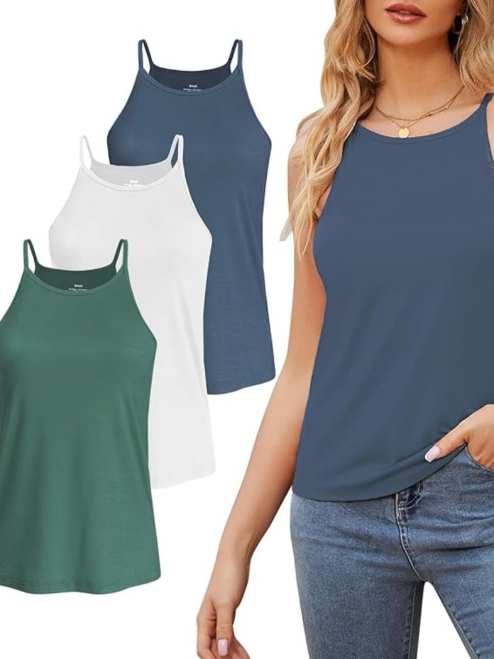 Women's Cami Tank Top - 2 piece bundle